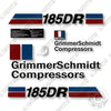 Image of GrimmerSchmidt 185DR Decal Kit Compressor - Aftermarket Kit