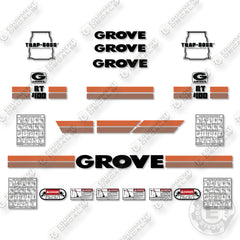 Fits Grove RT 400 Decal Kit Crane