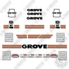 Image of Fits Grove RT 400 Decal Kit Crane