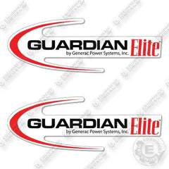 Fits Guardian Elite Generator Logo Decal Kit