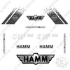 Image of Fits HAMM H13i VIO Compactor Decal Kit (Older Style)