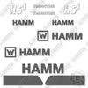 Image of Fits HAMM H5i Decal Kit Vibratory Roller - New Style!