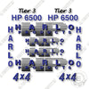 Image of Harlo HP6500 Decal Kit Forklift - Aftermarket Kit
