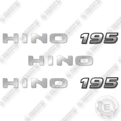 Fits Hino 195 Decal Kit Truck
