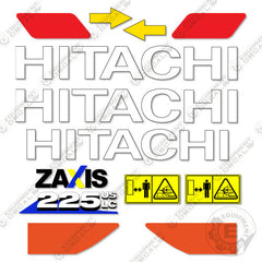 Fits Hitachi ZX225USLC-6 Decal Kit Excavator