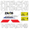 Image of Hitachi 225USRK Decal Kit ZAxis Excavator Equipment Decals