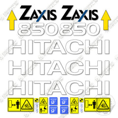 Fits Hitachi ZX850 Decal Kit Excavator