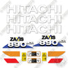 Image of Hitachi ZX890LCR-6 Decal Kit Excavator - Aftermarket Kit