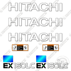 Fits Hitachi EX160LC-5 Decal Kit Excavator
