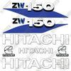 Image of Fits Hitachi ZW150-6 Decal Kit Wheel Loader