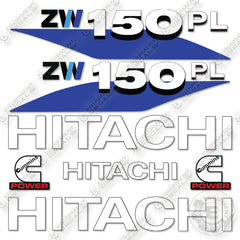 Fits Hitachi ZW150-6 PL Decal Kit Wheel Loader (Copy)