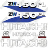Image of Fits Hitachi ZW150-6 PL Decal Kit Wheel Loader (Copy)