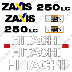 Fits Hitachi ZX250LC-5N Decal Kit Excavator