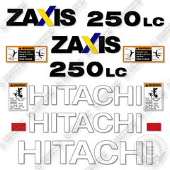 Fits Hitachi ZX250LC-5N Decal Kit Excavator