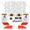 Image of Fits Hitachi ZX345 USLC-6 Decal Kit Excavator