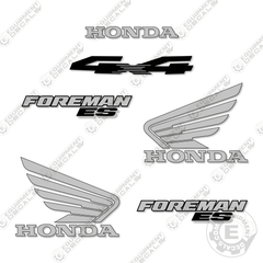 Fits Honda Foremen ES Decal Kit ATV - 3M Reflective Vinyl
