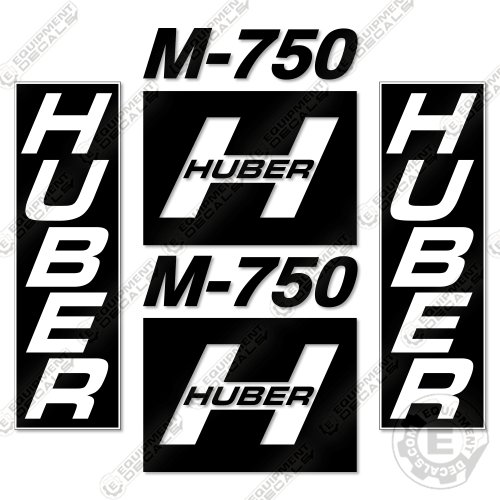 Fits Huber M750 Decal Kit Tractor