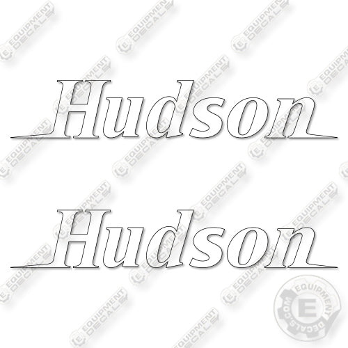 Hudson Trailer Logos 22 Inches Decal Kit Trailer - Aftermarket Kit