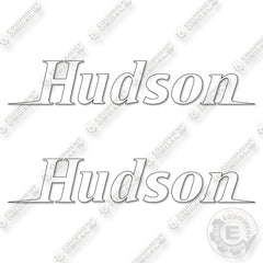 Hudson Trailer Logos 22 Inches Decal Kit Trailer - Aftermarket Kit