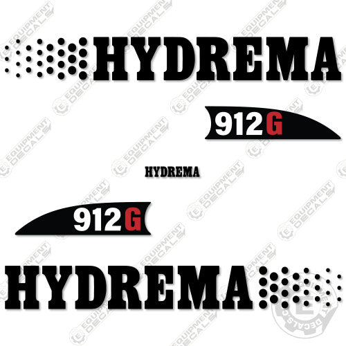 Fits Hydrema 912G Decal Kit Dump Truck
