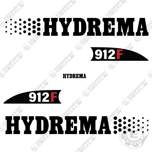 Fits Hydrema 912F Decal Kit Dump Truck