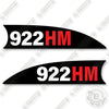 Image of Hydrema 922HM Number Decals Decal Kit Dump Truck -Aftermarket Kit