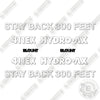 Image of Hydro-Ax 411EX Decal Kit Feller Buncher - Aftermarket Kit