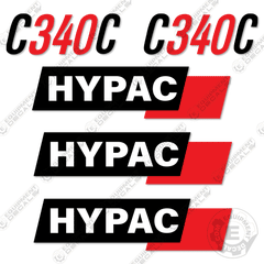 Fits Hypac C340C Decal Kit Roller