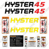 Image of Hyster 45XM Decal Kit Forklift