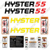 Image of Hyster 55XM Decal Kit Forklift