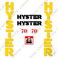 Fits Hyster 70 Decal Kit Forklift