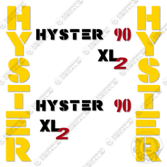 Fits Hyster 90 XL2 Decal Kit Forklift