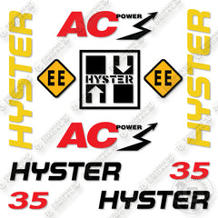 Hyster E35HSD Decal Kit Forklift -Aftermarket Kit (Copy)
