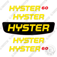 Hyster E60XN-33 Decal Kit Forklift