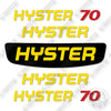 Image of Fits Hyster E70XN-40 Decal Kit Fortis Forklift