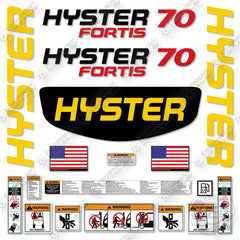Hyster H70FT Decal Kit Forklift -Aftermarket Kit