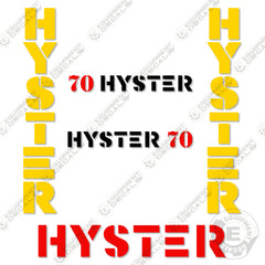 Fits Hyster H70XL Decal Kit Forklift
