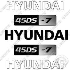 Hyundai 45DS-7 Decal Kit Forklift