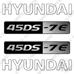 Fits Hyundai 45DS-7E Decal Kit Forklift