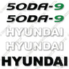 Image of Hyundai 50DA-9 Decal Kit Forklift
