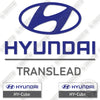 Image of Hyundai HY-CUBE Decal Kit Semi Trailer - Aftermarket Kit