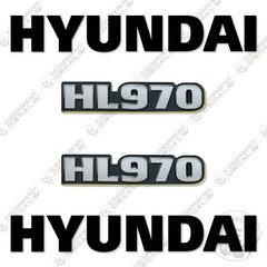 Fits Hyundai HL970 Decal Kit Wheel Loader