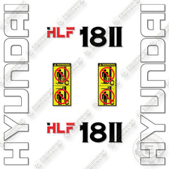 Fits Hyundai HLF18-II Decal Kit Forklift