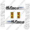 Image of Fits Hyundai HLF25C-5 Decal Kit Forklift