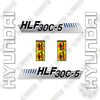 Image of Fits Hyundai HLF30C-5 Decal Kit Forklift