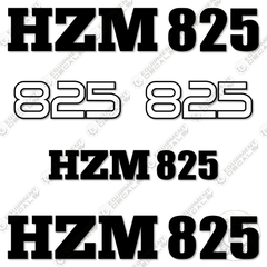 Fits HZM 825 Decal Kit Loader