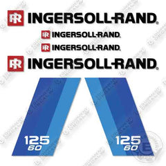 Fits Ingersoll-Rand 125 60 Compressor Decal Kit