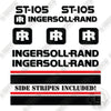 Image of Ingersoll Rand ST105 Decal Kit Compactor - Aftermarket Kit
