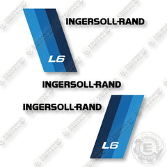 Ingersoll Rand L6 Early 1990s Style Decal Kit Light Tower - Aftermarket Kit