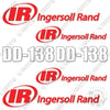 Image of Fits Ingersoll-Rand DD-138 Decal Kit Vibratory Roller